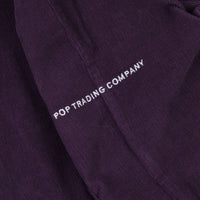 Pop Trading Company Fullzip Jacket - Dark Purple thumbnail