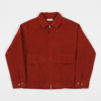 Pop Trading Company Fullzip Jacket - Pepper Red thumbnail