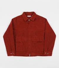Pop Trading Company Fullzip Jacket - Pepper Red