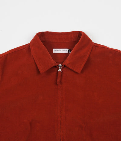 Pop Trading Company Fullzip Jacket - Pepper Red