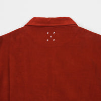 Pop Trading Company Fullzip Jacket - Pepper Red thumbnail