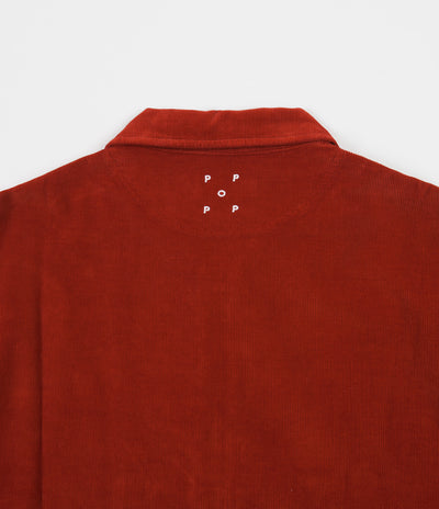 Pop Trading Company Fullzip Jacket - Pepper Red