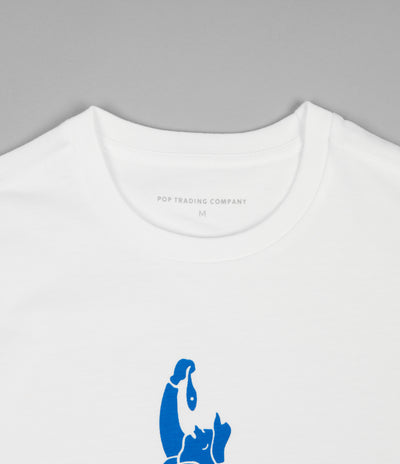 Pop Trading Company Haring T-Shirt - White
