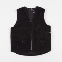 Pop Trading Company Harold Reversible Vest - Anthracite thumbnail