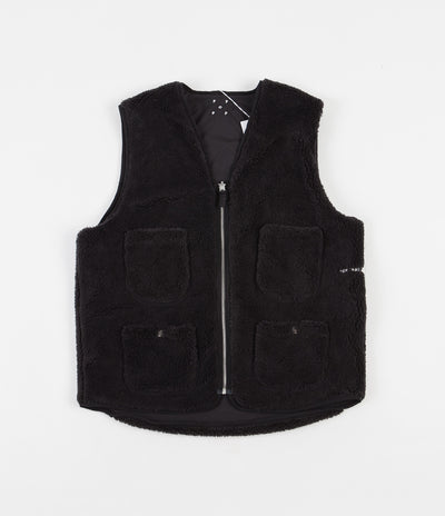 Pop Trading Company Harold Reversible Vest - Anthracite