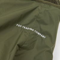 Pop Trading Company Harold Reversible Vest - Hunting Green thumbnail