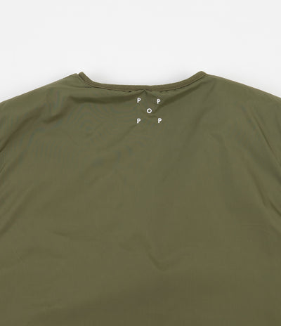 Pop Trading Company Harold Reversible Vest - Hunting Green