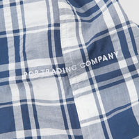 Pop Trading Company Herman Shirt - White / Navy Check thumbnail