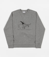 Pop Trading Company Joost Swarte Crewneck Sweatshirt - Heather Grey