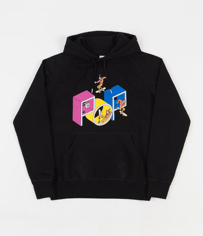 Pop Trading Company Joost Swarte Hoodie - Black