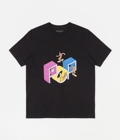 Pop Trading Company Joost Swarte T-Shirt - Black