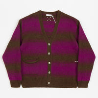 Pop Trading Company Knitted Cardigan - Delicioso / Raspberry thumbnail