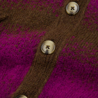 Pop Trading Company Knitted Cardigan - Delicioso / Raspberry thumbnail