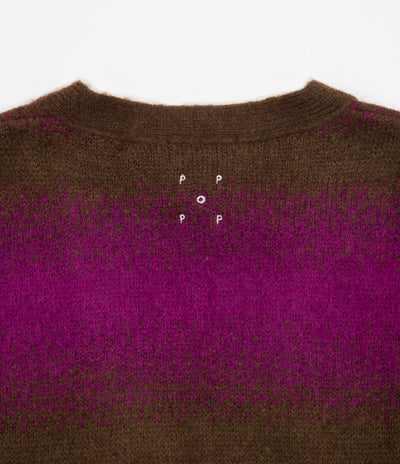 Pop Trading Company Knitted Cardigan - Delicioso / Raspberry