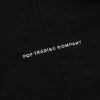 Pop Trading Company Logo Hoodie - Black thumbnail