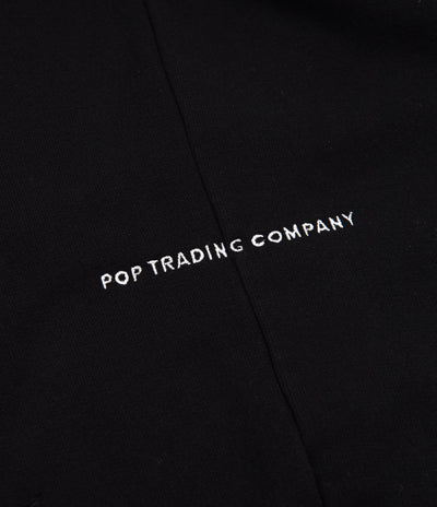 Pop Trading Company Logo Hoodie - Black