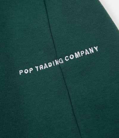 Pop Trading Company Logo Hoodie - Sports Green