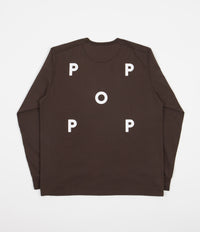 Pop Trading Company Logo Long Sleeve T-Shirt - Delicioso
