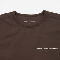 Pop Trading Company Logo Long Sleeve T-Shirt - Delicioso thumbnail