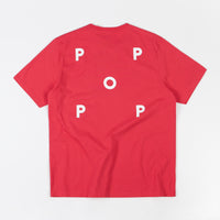 Pop Trading Company Logo T-Shirt - Coral thumbnail