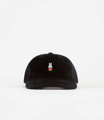 Pop Trading Company Miffy Cord Cap - Black