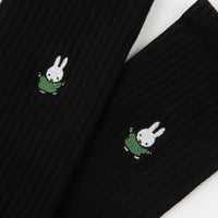 Pop Trading Company Miffy Dancing Socks - Black thumbnail