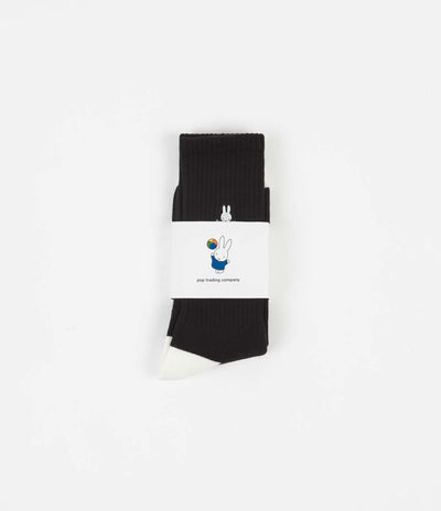 Pop Trading Company Miffy Dancing Socks - Black