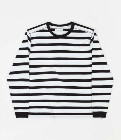 Pop Trading Company Miffy Striped Long Sleeve T-Shirt - Black / White