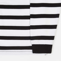Pop Trading Company Miffy Striped Long Sleeve T-Shirt - Black / White thumbnail