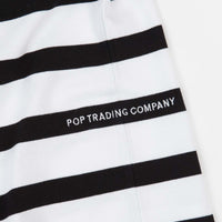 Pop Trading Company Miffy Striped Long Sleeve T-Shirt - Black / White thumbnail