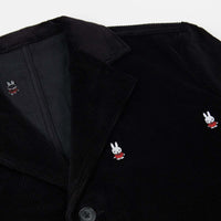 Pop Trading Company Miffy Suit Jacket - Black thumbnail