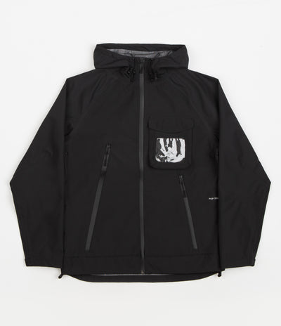 Pop Trading Company Oracle Jacket - Black / Black