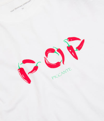 Pop Trading Company Piccante T-Shirt - White
