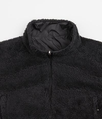 Pop Trading Company Plada Fleece Jacket - Charcoal
