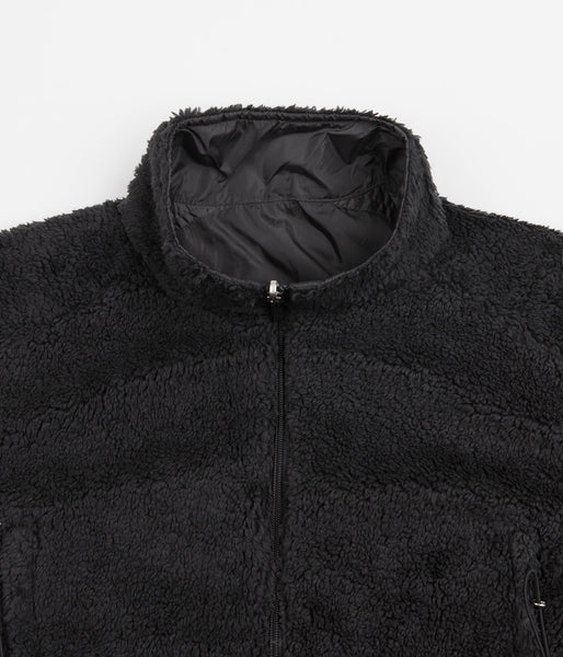 Pop Trading Company Plada Fleece Jacket - Charcoal | Flatspot