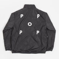 Pop Trading Company Plada Fleece Jacket - Charcoal thumbnail