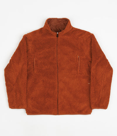 Pop Trading Company Plada Fleece Jacket - Cinnamon Stick