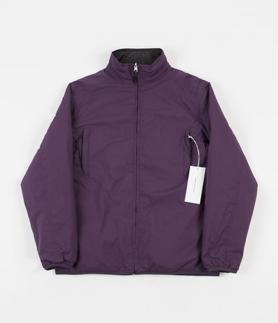 Pop Trading Company Plada Jacket - Dark Purple / Anthracite