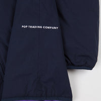 Pop Trading Company Plada Reversible Jacket - Navy / Grape thumbnail