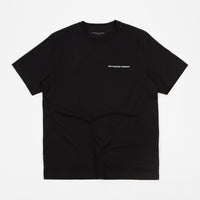 Pop Trading Company Logo T-Shirt - Black / White thumbnail