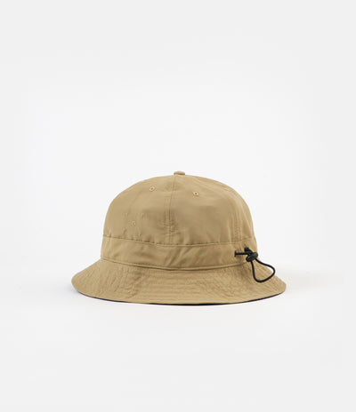 Pop Trading Company Reversible Bell Hat - Khaki / Navy