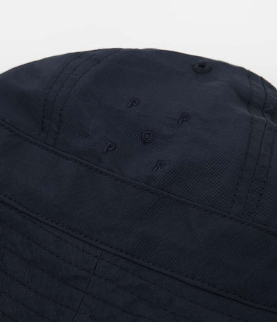 Pop Trading Company Reversible Bell Hat in Navy and Red