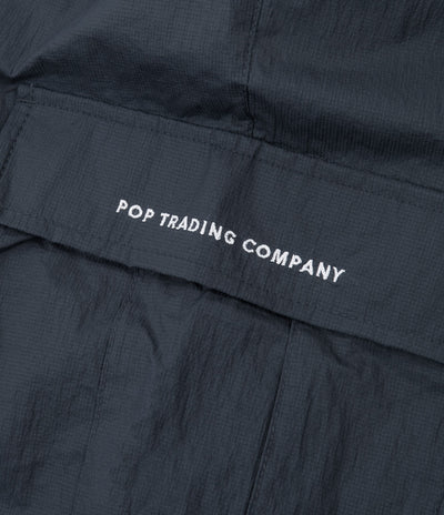 Pop Trading Company Ripstop Cargo Track Pants - Dark Teal