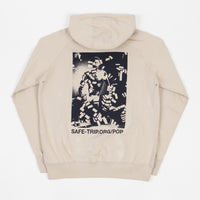 Pop Trading Company Safe-Trip.Org Hoodie - Sand thumbnail