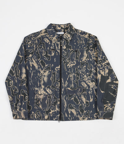 Pop Trading Company Safe-Trip.Org Shirt Jacket - Trippy Camo