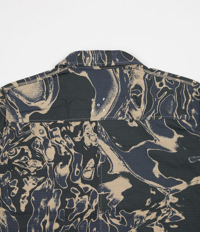 Pop Trading Company Safe-Trip.Org Shirt Jacket - Trippy Camo