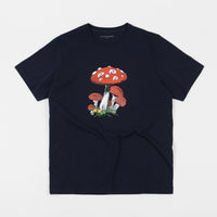 Pop Trading Company Shroom T-Shirt - Navy thumbnail
