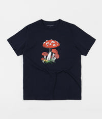 Pop Trading Company Shroom T-Shirt - Navy