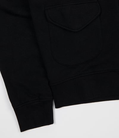Pop Trading Company Sportswear Company Full Zip Sweatshirt - Black