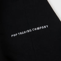 Pop Trading Company Sportswear Company Full Zip Sweatshirt - Black thumbnail